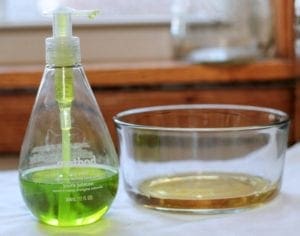 DIY fruit fly trap.
