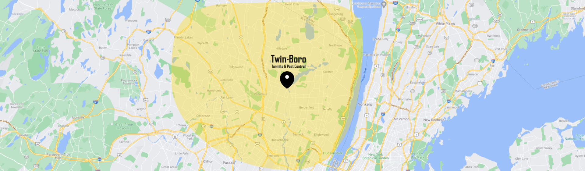 Twin Boro Map