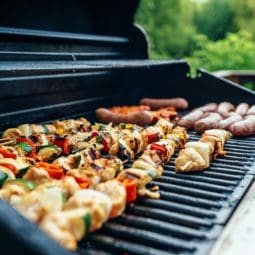 bbq in the garden